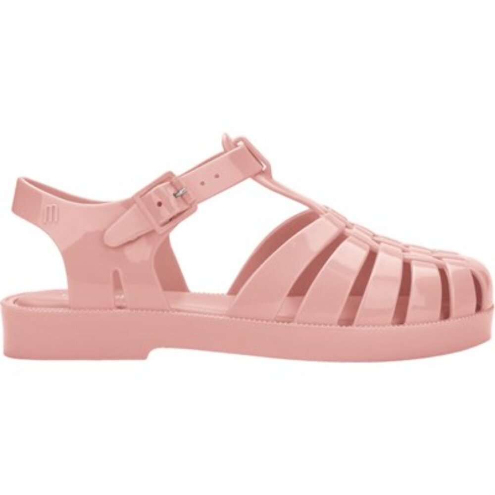 Melissa - Unisex-Child Possession Sandal, size 11 US little kids, color pink.